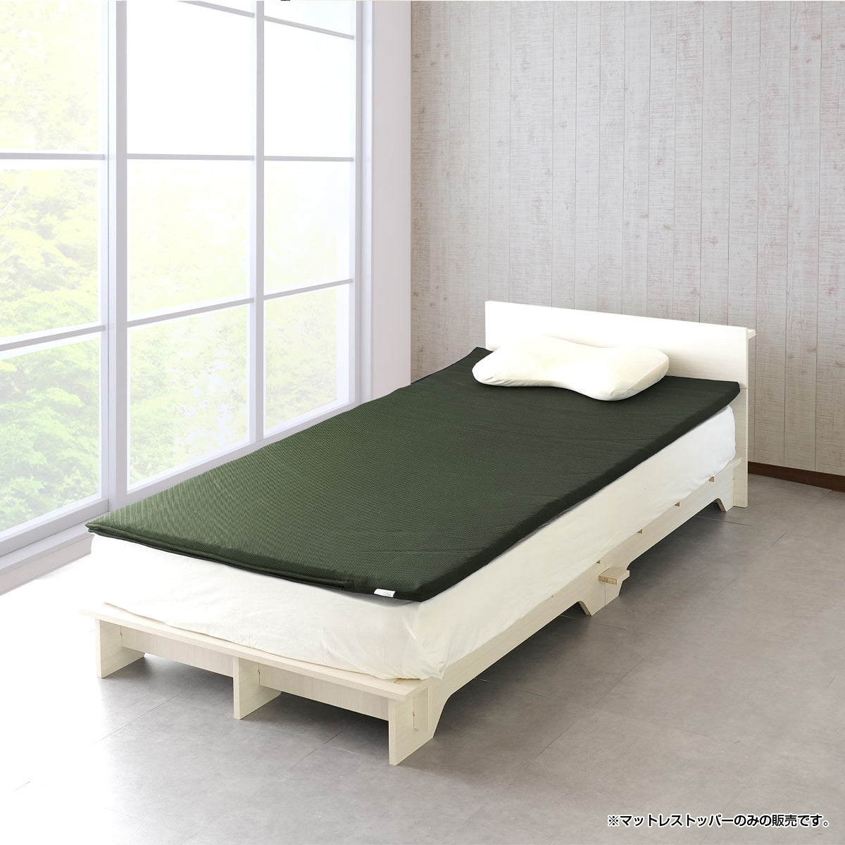 【理想の寝心地へアップグレード】いつものベッドに重ねるだけで、ワンランク上の快適さを手に入れられます。