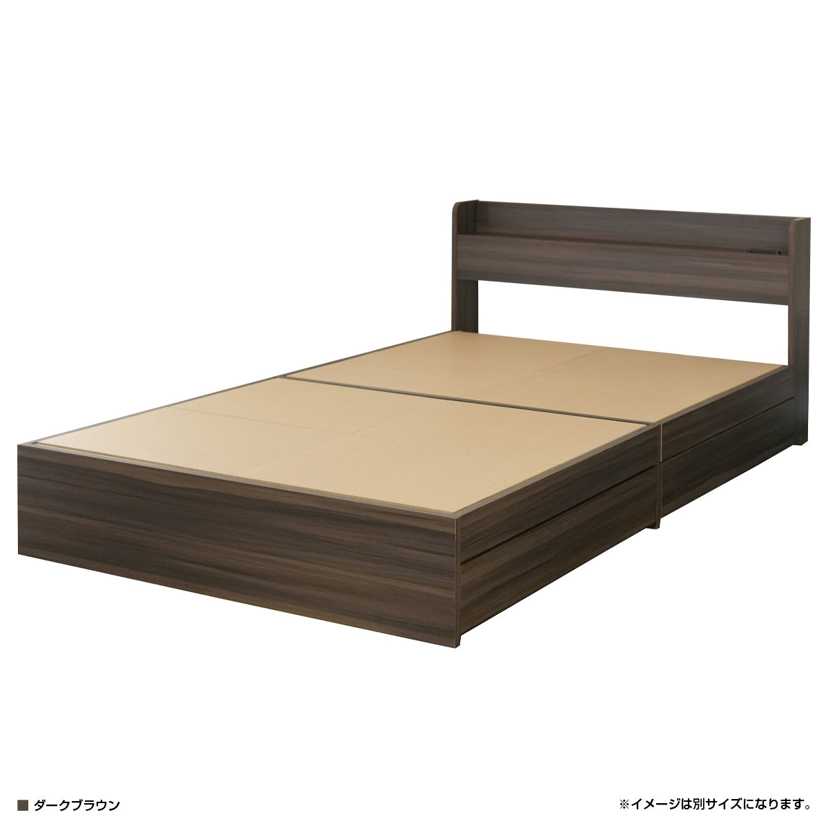 【重厚感あるダークブラウン】落ち着いた色合いのダークブラウンは、シックでモダンなインテリアに調和し、空間を引き締めます。