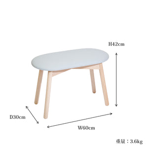 【毎日使えるコンパクト設計】重さ3.6kgと軽量ながら、耐荷重85kgのしっかりとした造りです。