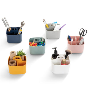 【使い方無限大のツールボックス】文房具からメイク用品、ガーデニンググッズまで、あらゆる小物をスマートに収納できます。
