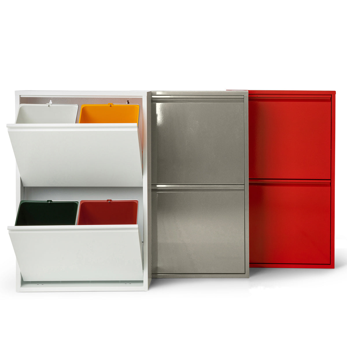 【選べる3色展開】お部屋の雰囲気に合わせて、ホワイト、グレー、レッドの3色からお好みのスタイルをお選びください。