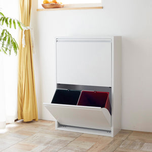 【暮らしに溶け込む】一見ゴミ箱とは分からない、洗練されたデザインで生活空間をアップグレードします。