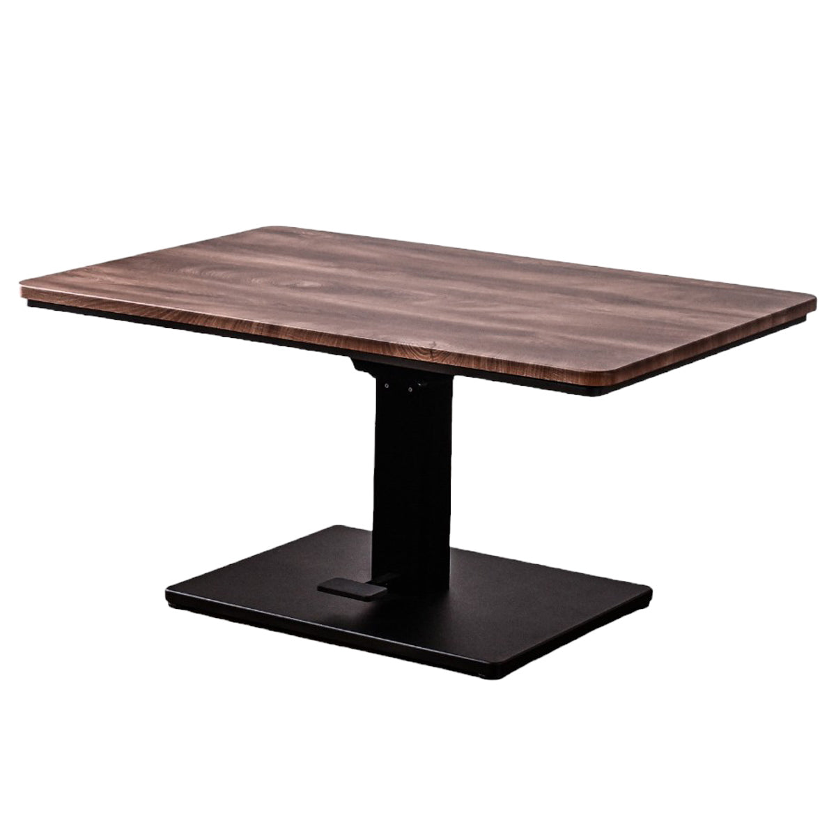 高さ57.5cm～72.5cmの間でお好みの位置で固定でき、ソファや車椅子とも合わせてお使いいただけます。