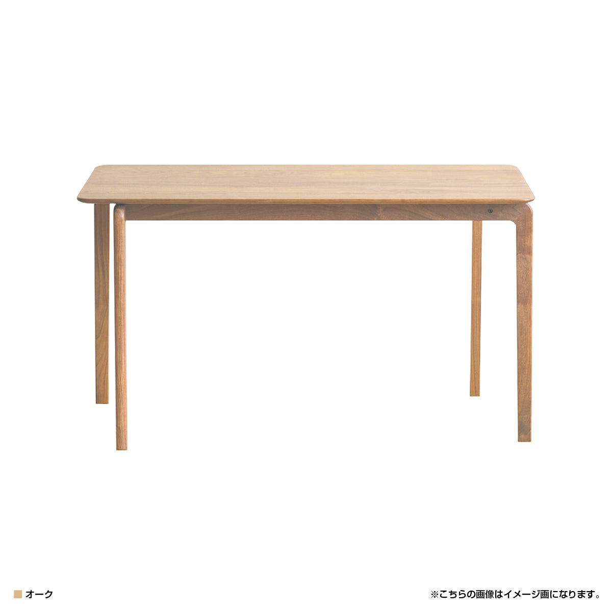 【明るく美しいオーク材】はっきりとした木目が特徴で、明るくナチュラルな空間を演出します。