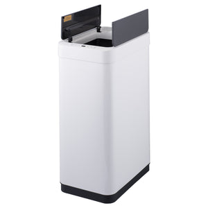 【両開きで省スペース】フタが中央から左右に開く両開き設計なので、棚下やカウンター下でも邪魔にならずに設置可能です。