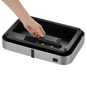 【簡単メンテナンスで長く愛用】フタ裏の電池ボックスに単3電池をセットするだけで、すぐにスマート機能をご利用いただけます。