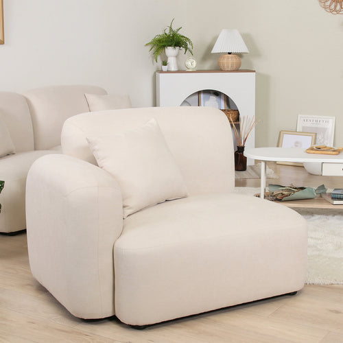 チャミル 1人掛けソファ 右肘（W980×D800×H725）