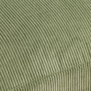 【豊かな表情の生地】光の加減で陰影が生まれ、様々な表情を見せるコーデュロイ生地が、お部屋に奥行きと暖かみを加えます。