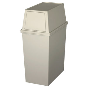 【優しい空間を演出する色合い】
ミルクティーベージュの優しい色合いがナチュラルな空間を演出し、ワンプッシュで開閉できるフラップ扉と袋が見えない袋止め機能で、生活感を隠した美しい暮らしが始まります。