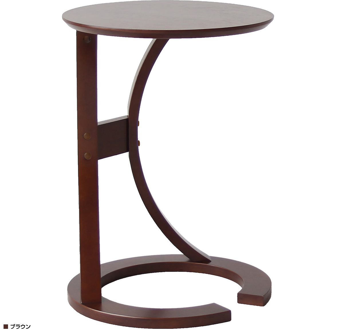 【重厚感のあるクラシックな一台】ブラウンカラーはしっとりとした艶があり、リビングを上品に引き締めるアクセントになります。