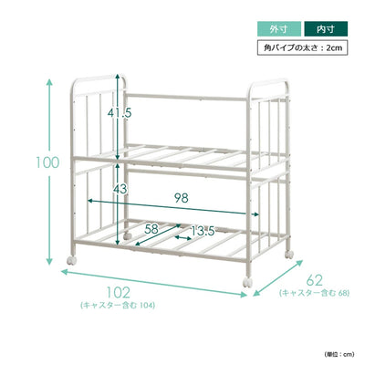 布団収納ラック（W1040×D680×H1000）
