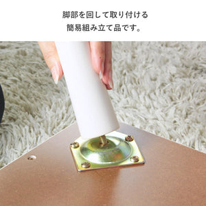 【届いてすぐに使える簡単組立】工具不要で、女性一人でもあっという間に設置が完了します。
