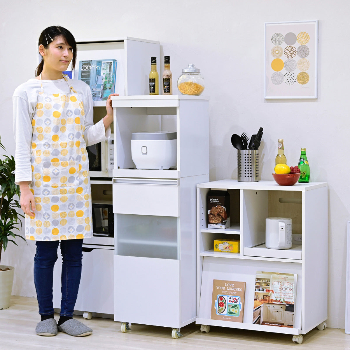 【使いやすさを追求した設計】小柄な方でも無理なく使える高さで、日常の家事を快適にサポートします。