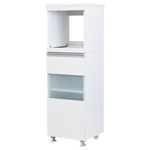 【清潔感あふれるホワイトカラー】どんなインテリアにも溶け込む、明るく爽やかな印象を与えます。