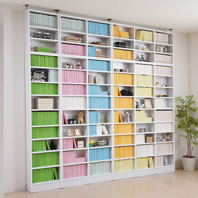 同じシリーズ同士で並べてお使いいただくと図書館のようなお洒落空間になりますので、お部屋に合わせて組み合わせてご使用されてはいかがでしょうか。