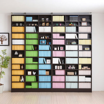 同じシリーズ同士で並べてお使いいただくと図書館のようなお洒落空間になりますので、お部屋に合わせて組み合わせてご使用されてはいかがでしょうか。