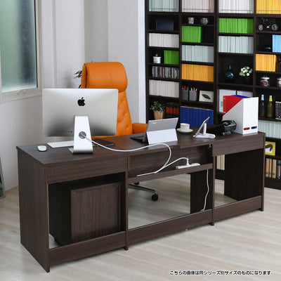 木製オフィスデスク（W1805×D500×H735）