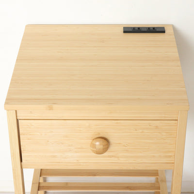 Bamboo サイドテーブル（W400×D400×H610）