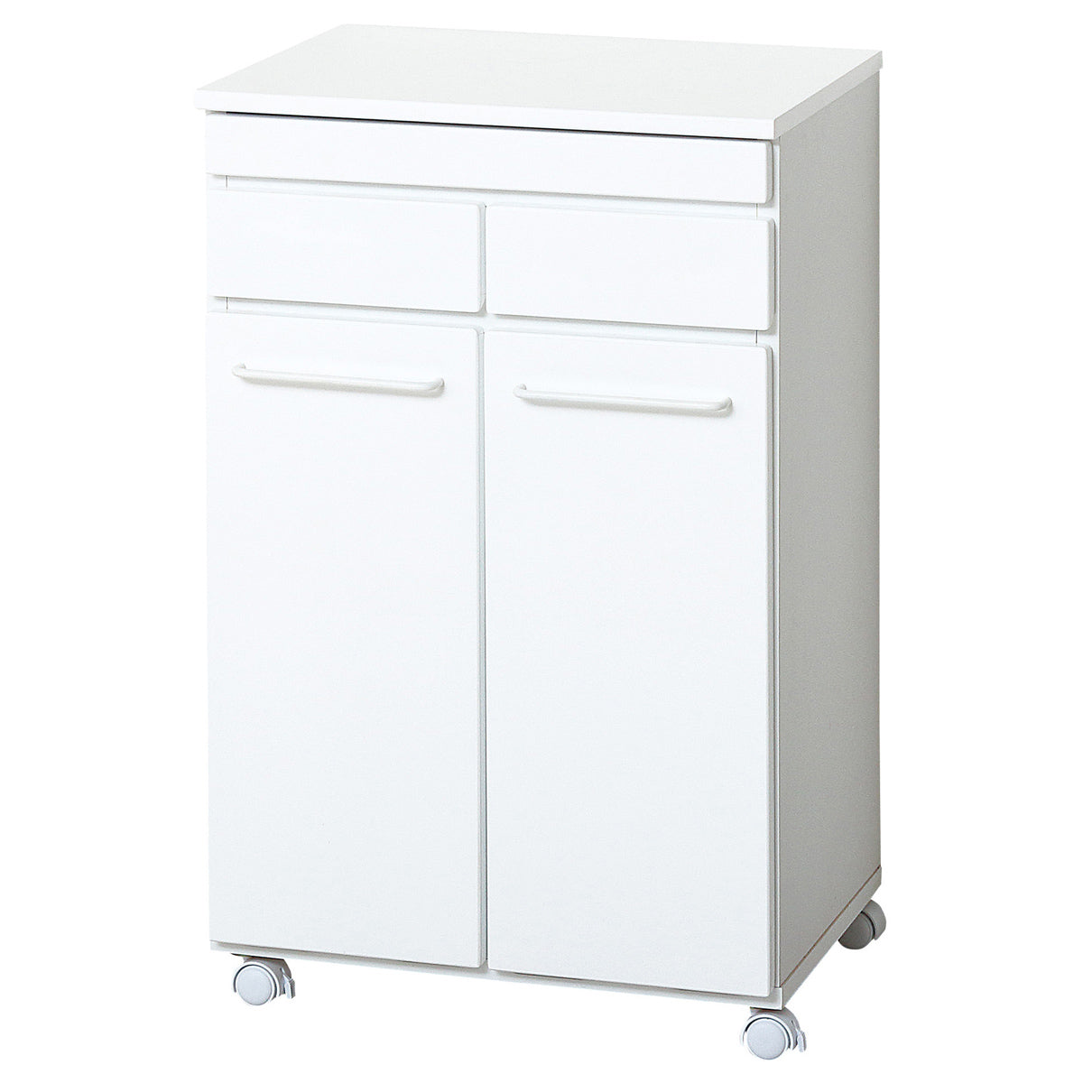 【清潔感あふれるホワイト】どんなキッチンにも自然と溶け込む清潔感のあるホワイト。空間を明るく演出します。