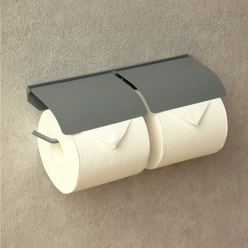 アイアントイレットペーパーホルダー トビー ダブルタイプ（W305×D94×H62）