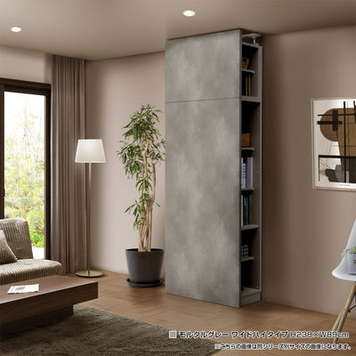 Dope (ドープ) アクセントウォール収納 ワイドミドルタイプ （W890 ×D340×H1800）