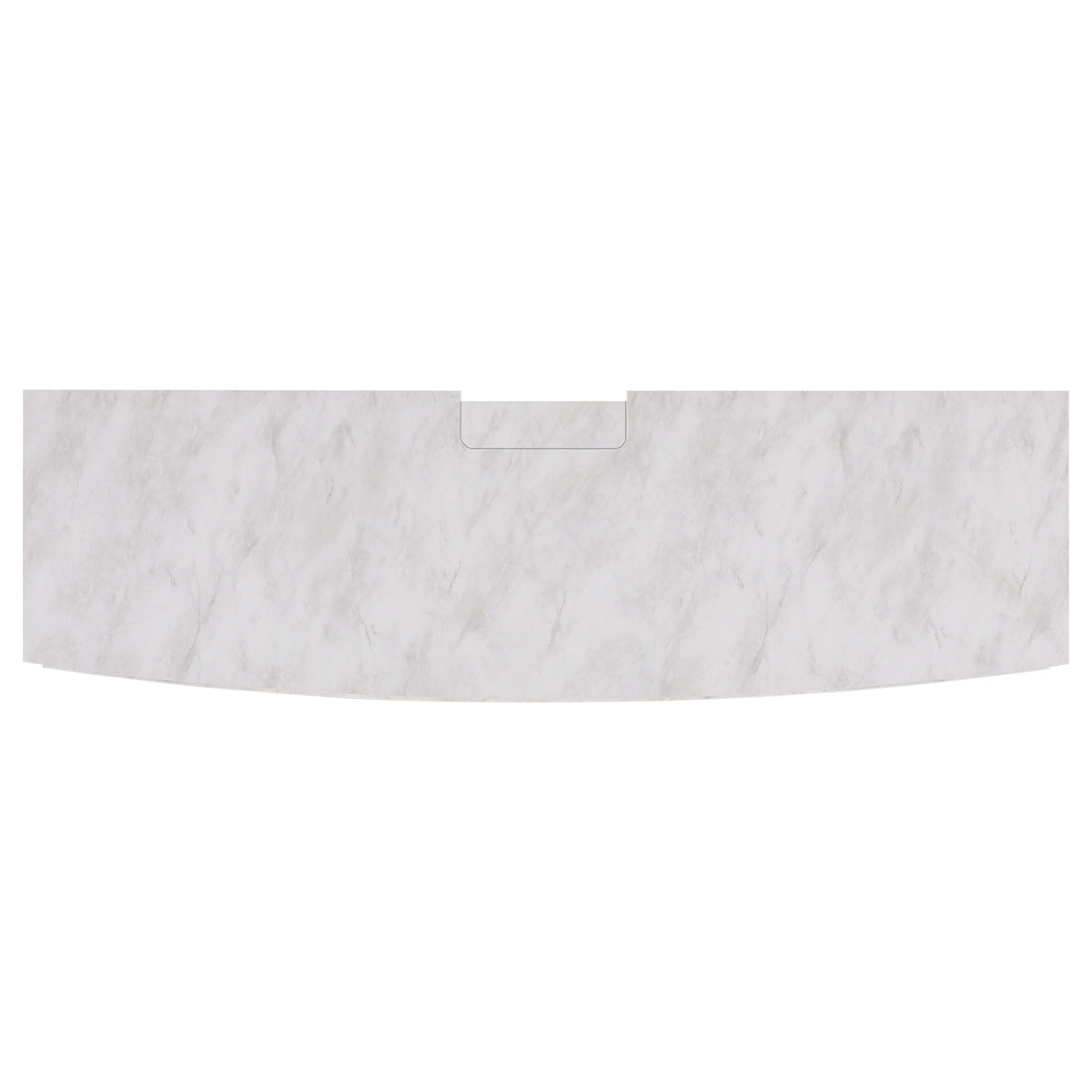 【スマート配線設計】天板中央の配線穴で、テレビやAV機器のケーブルをすっきりまとめて隠せます。