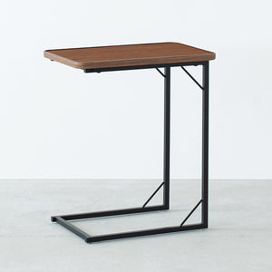 スクエアサイドテーブル ラテ（W450×D300×H530）