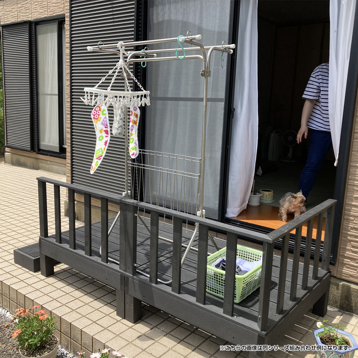 【耐光性に優れ色褪せにくい】強い日差しにも負けない耐久性で、長期間美しい色合いを保ちます。