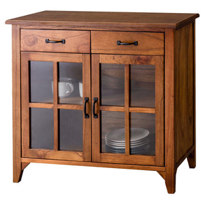 【お気に入りを、飾りながら収納】
強化ガラス越しにお気に入りのカップやお皿をディスプレイすれば、まるでカフェのようなおしゃれな空間が生まれ、毎日のキッチンタイムがもっと楽しくなります。