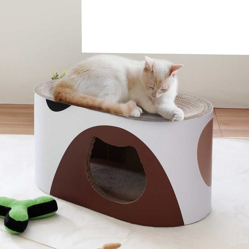 【愛猫の特等席】ゆるやかなカーブが愛猫の体にフィットし、心地よい眠りへと誘います。