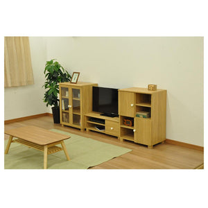 【お部屋に馴染むデザイン】ナチュラルな木目と丸みのあるフォルムが、空間に温かみを添えます。