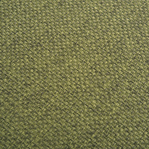 【表情豊かな織り地】深みのあるグリーンの糸が織りなす、温かみのある風合いをご堪能ください。