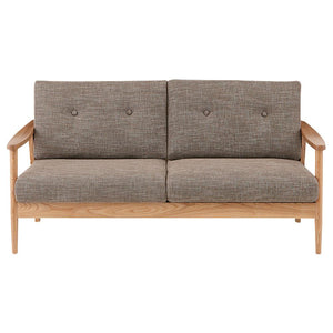 【温もりを感じるブラウン】どんなインテリアにも馴染むブラウンで、温かみのあるリビングに。