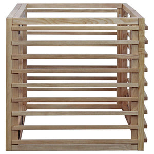 【どこから見ても整う】
側面のルーバー構造は通気性にも優れ、お部屋のどこに置いても美しく映える、機能美を追求したフォルムです。