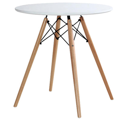 【デザインテーブル】脚部には無垢材を使用した、デザインテーブルです。