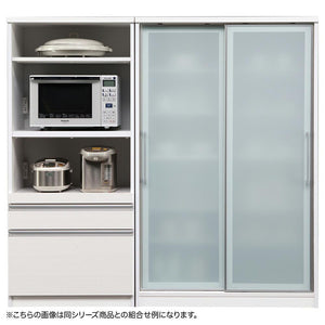 【シリーズで叶える、統一感のあるキッチン空】同シリーズのアイテムと組み合わせることで、家電から食器まで美しく収納、洗練されたデザインで、憧れの整然としたキッチンが完成します。