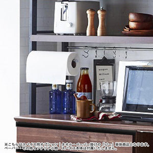 【作業効率アップ】キッチン空間を有効活用し、よく使うキッチンペーパーをスマートに配置。調理がもっと快適になります。