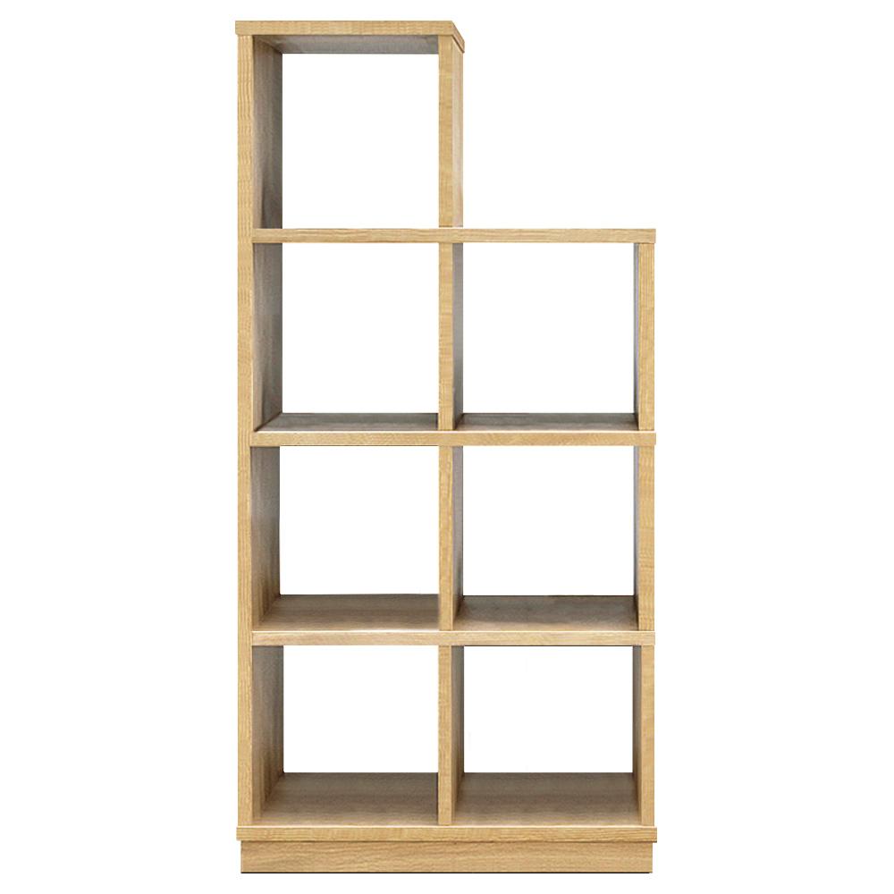 【置くだけでお洒落な間仕切り】お部屋をゆるやかに仕切る間仕切りとしても活躍するデザインは、両面から使える便利な仕様で、届いたその日からすぐに使える完成品です。