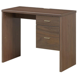 【落ち着きと高級感を演出】深みのあるウォールナットカラーが、洗練された大人のワークスペースを作り出します。